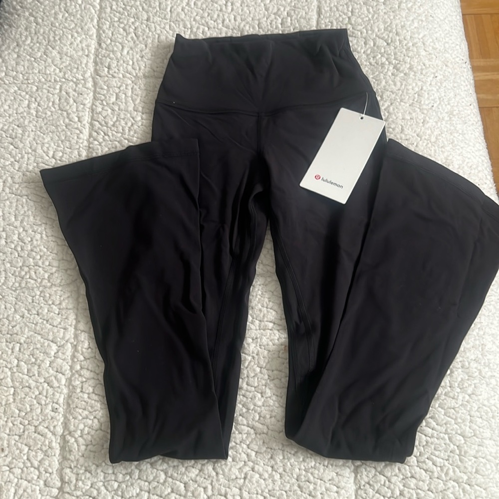 lululemon athletica Black Boot Cut Pants